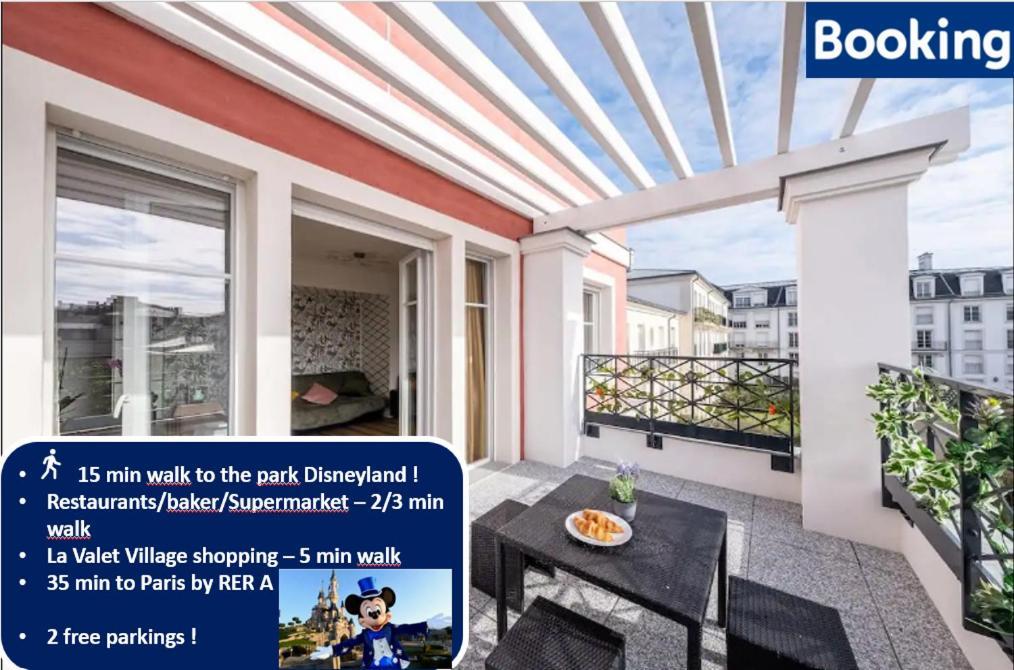 At 3 Bed Rooms- Confort 90m2 - Location Serris